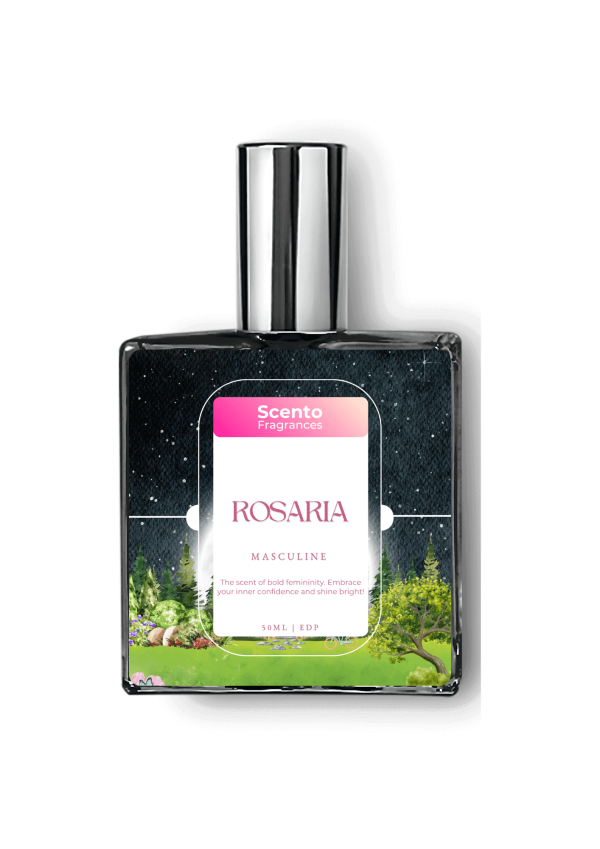 🌹 Rosaria By Scento Fragrances Available in: 10ml • 30ml • 50ml • 100ml Rosaria captures the essence of the modern woman — confident, bold, and effortlessly elegant. Drawing inspiration from the iconic Good Girl, this fragrance celebrates the perfect balance between strength and sensuality. ☕ The scent opens with rich notes of almond and coffee, complemented by a fresh touch of bergamot and lemon. 🌸 At its heart, a luxurious bouquet of jasmine sambac, tuberose, and orange blossom radiates feminine grace and allure. 🔥 The base is a warm blend of tonka bean, cacao, vanilla, and soft woods, wrapped in hints of amber and musk, leaving an unforgettable trail. 🔹 Fragrance Family: Oriental Floral Gourmand 🔹 Scent Profile: Bold • Sweet • Seductive 🔹 Ideal For: Evening occasions • Special moments • Making a statement 👠 Rosaria — where elegance meets daring spirit. Exclusively by Scento Fragrances.